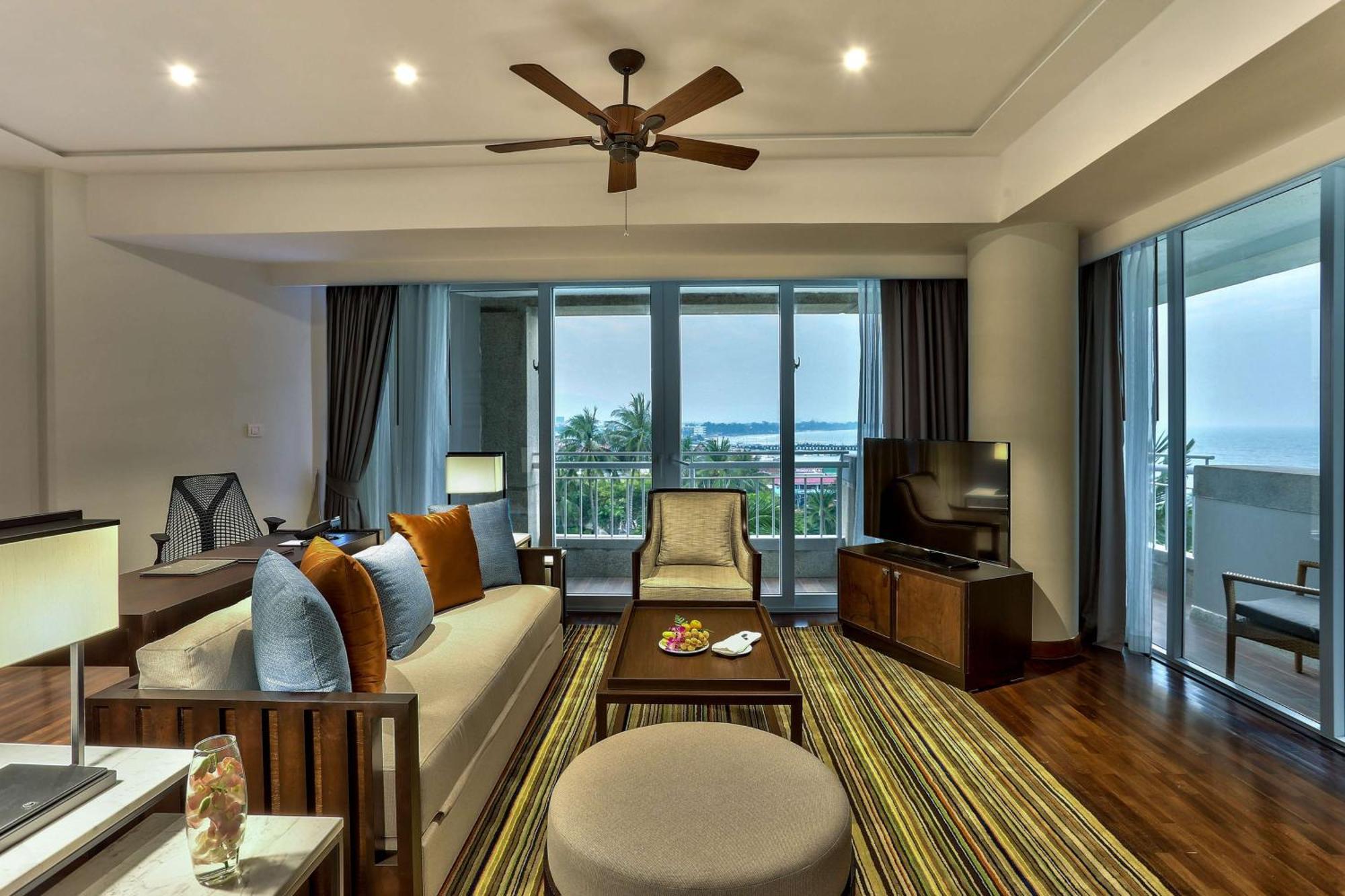 Executive Suite met 2 Aparte Bedden en Uitzicht op de Oceaan - Toegang tot de Club Lounge